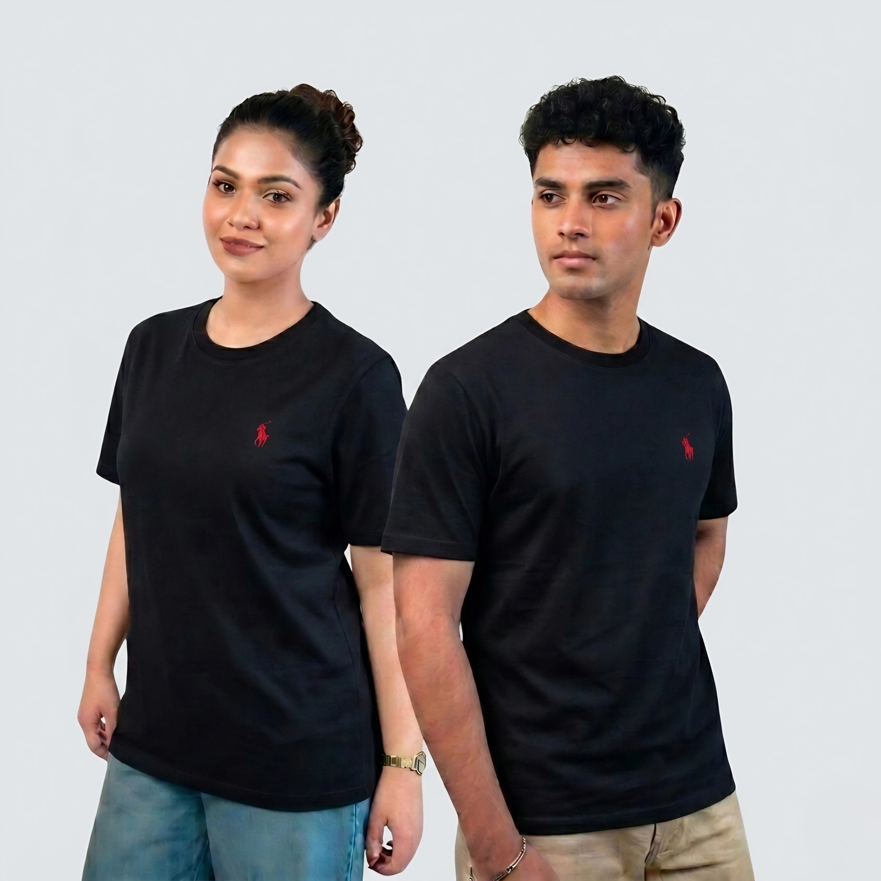 U S Polo T-Shirt Black